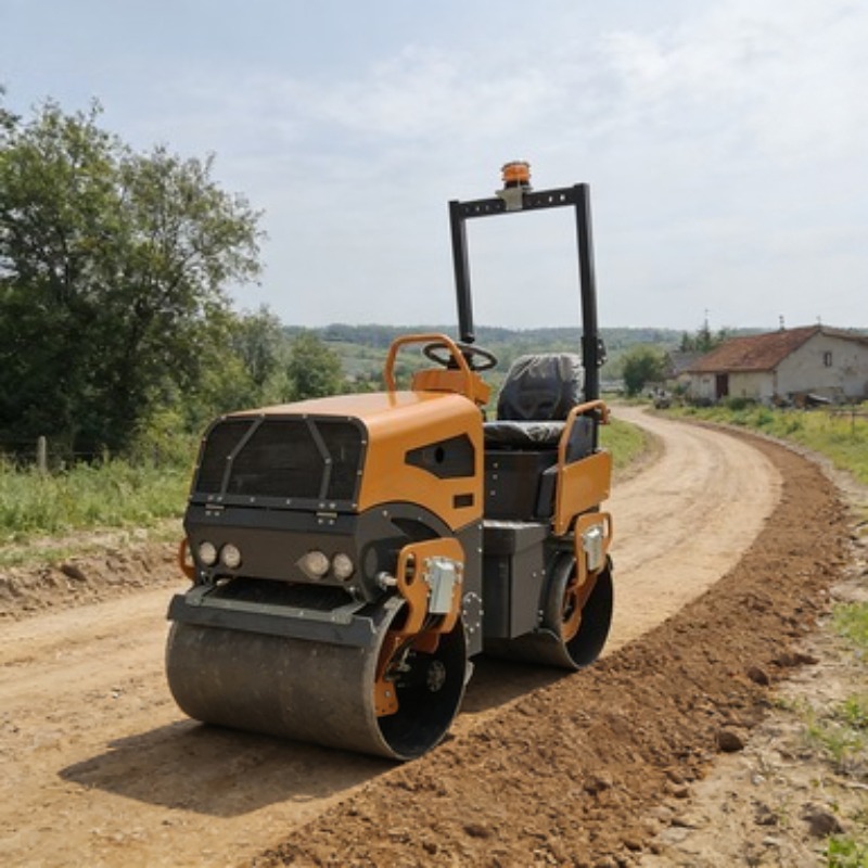 Heavy Equipment Rollers - Compactador de Solo e Asfalto Vibratório