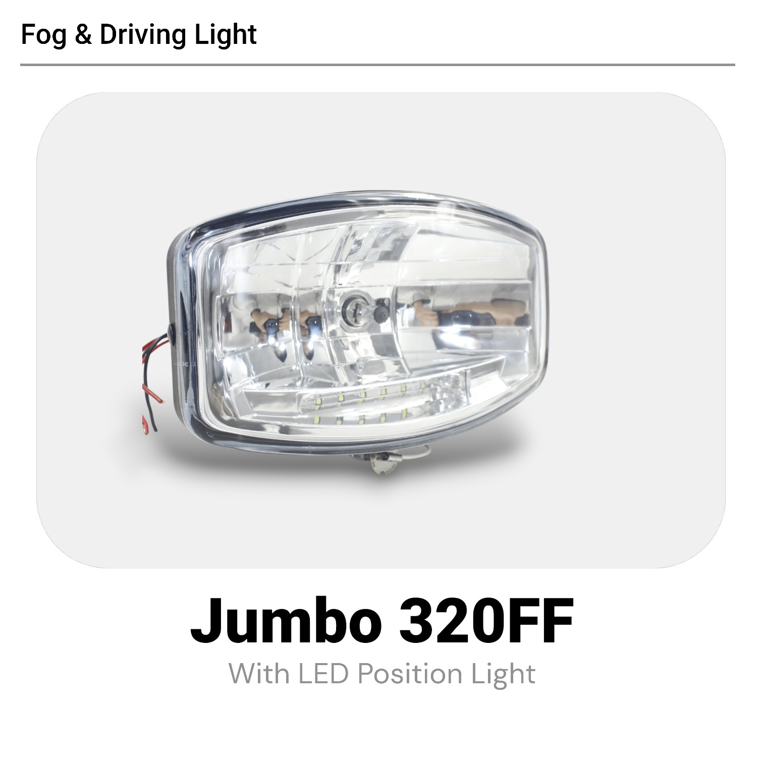 Heavy Equipment Volvo - Lanterna de Neblina Halógena e LED