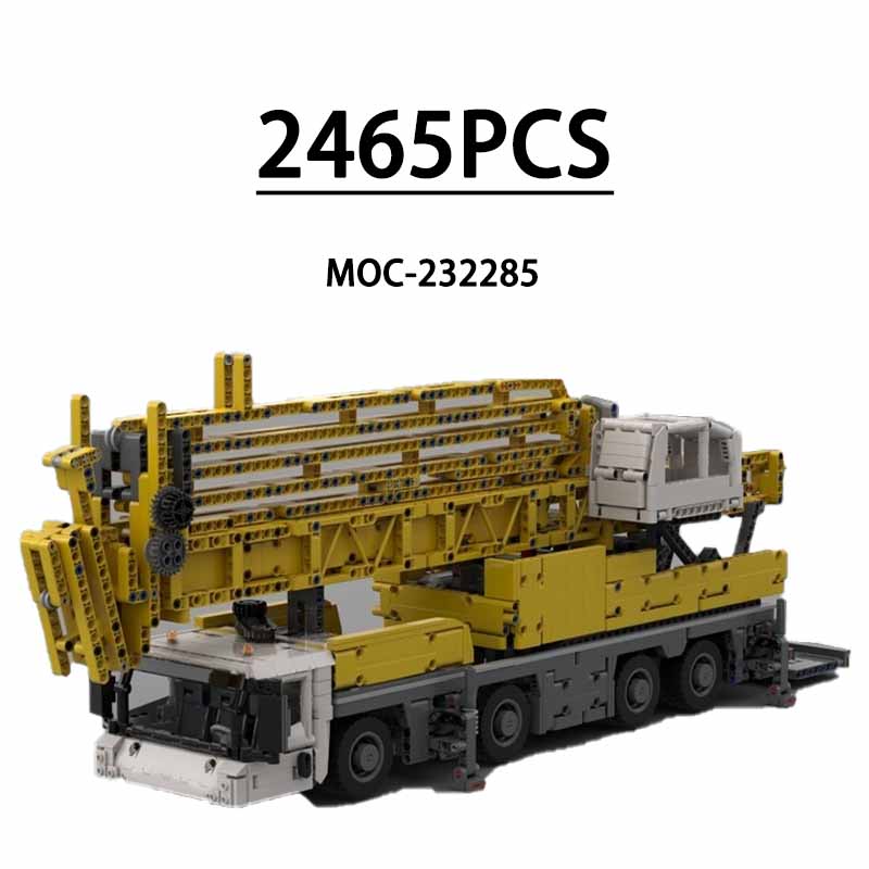 Heavy Equipment Lego - MOC-232285 guindaste mk88 equipamento pesado guindaste