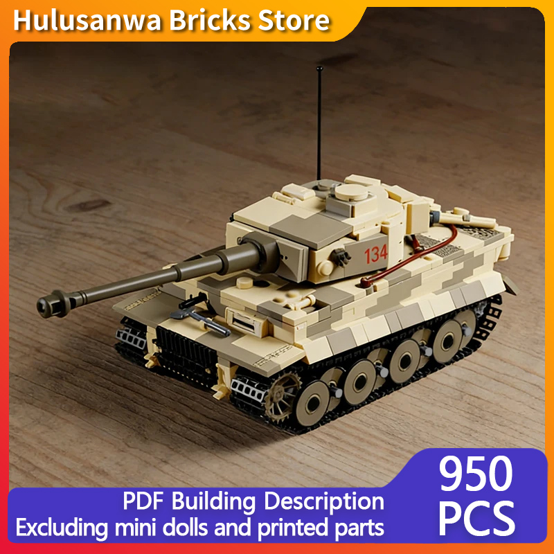 Modelo de Tanque Militar Pesad - Heavy Equipment Lego avaliação e preço