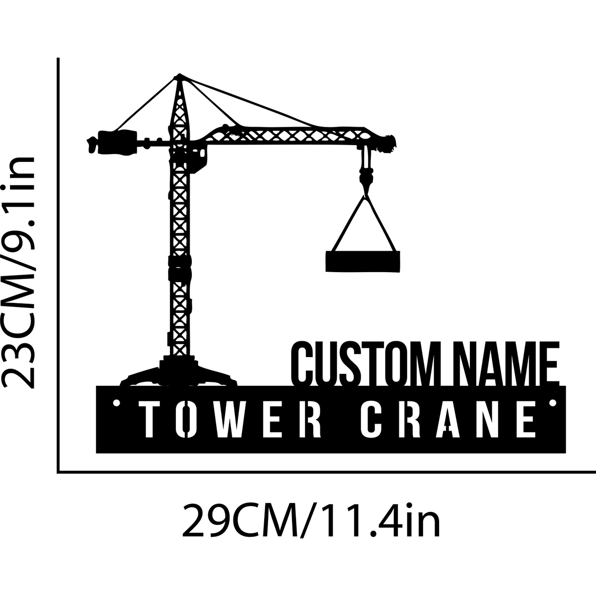 Placa de nome personalizada pa - Heavy Equipment Names avaliação e preço