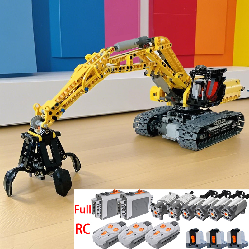 Nova escavadeira técnica compl - Heavy Equipment Lego avaliação e preço