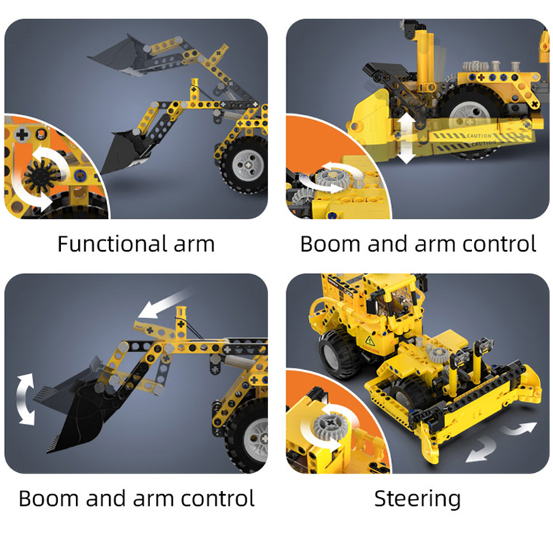 Cada 693 pçs cidade wheelloade - Heavy Equipment Lego avaliação e preço