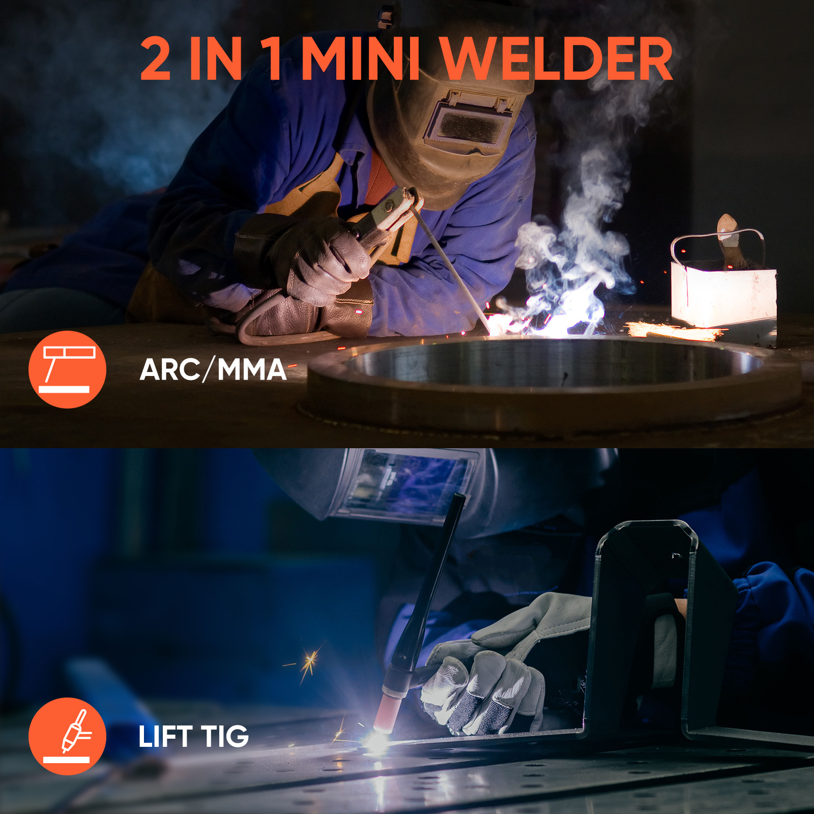 HITBOX ARC200S 110V Mini Solda - Portable Welding Generator avaliação e preço