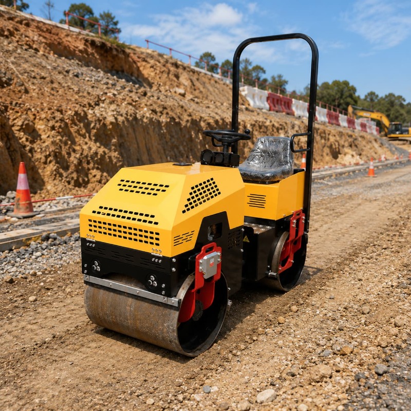 Rolo Compactador Vibratório de - Heavy Equipment Rollers avaliação e preço