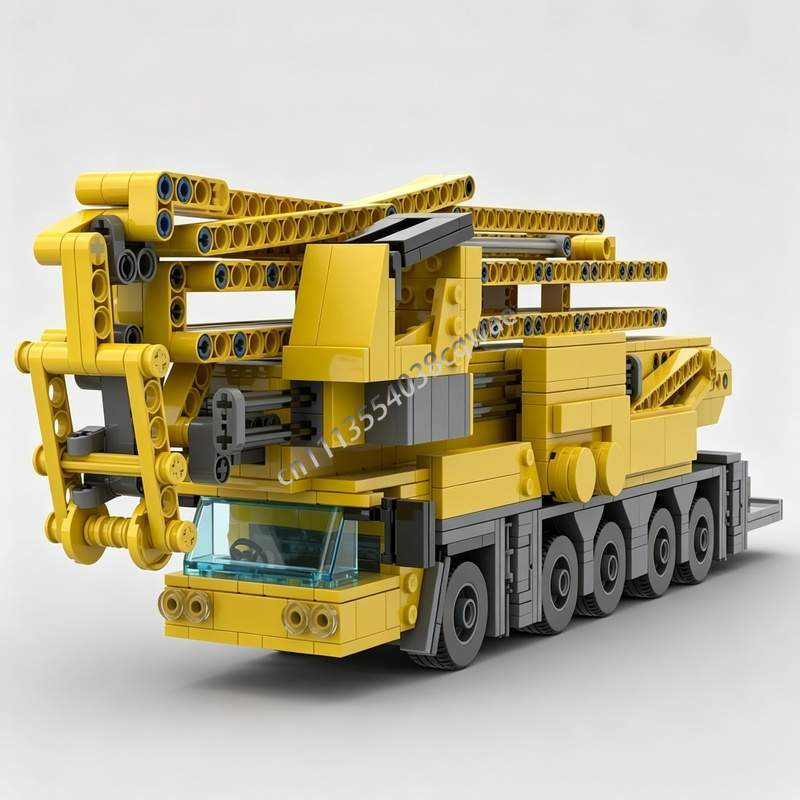 1182 Peças Guindaste de Torre  - Heavy Equipment Lego avaliação e preço