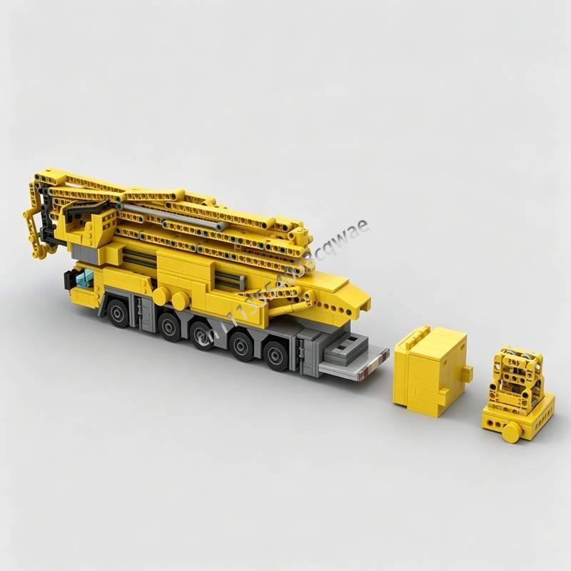 1182 Peças Guindaste de Torre  - Heavy Equipment Lego avaliação e preço