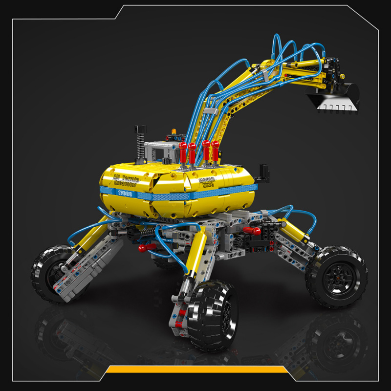 Molde rei 17060 técnico pneumá - Heavy Equipment Lego avaliação e preço