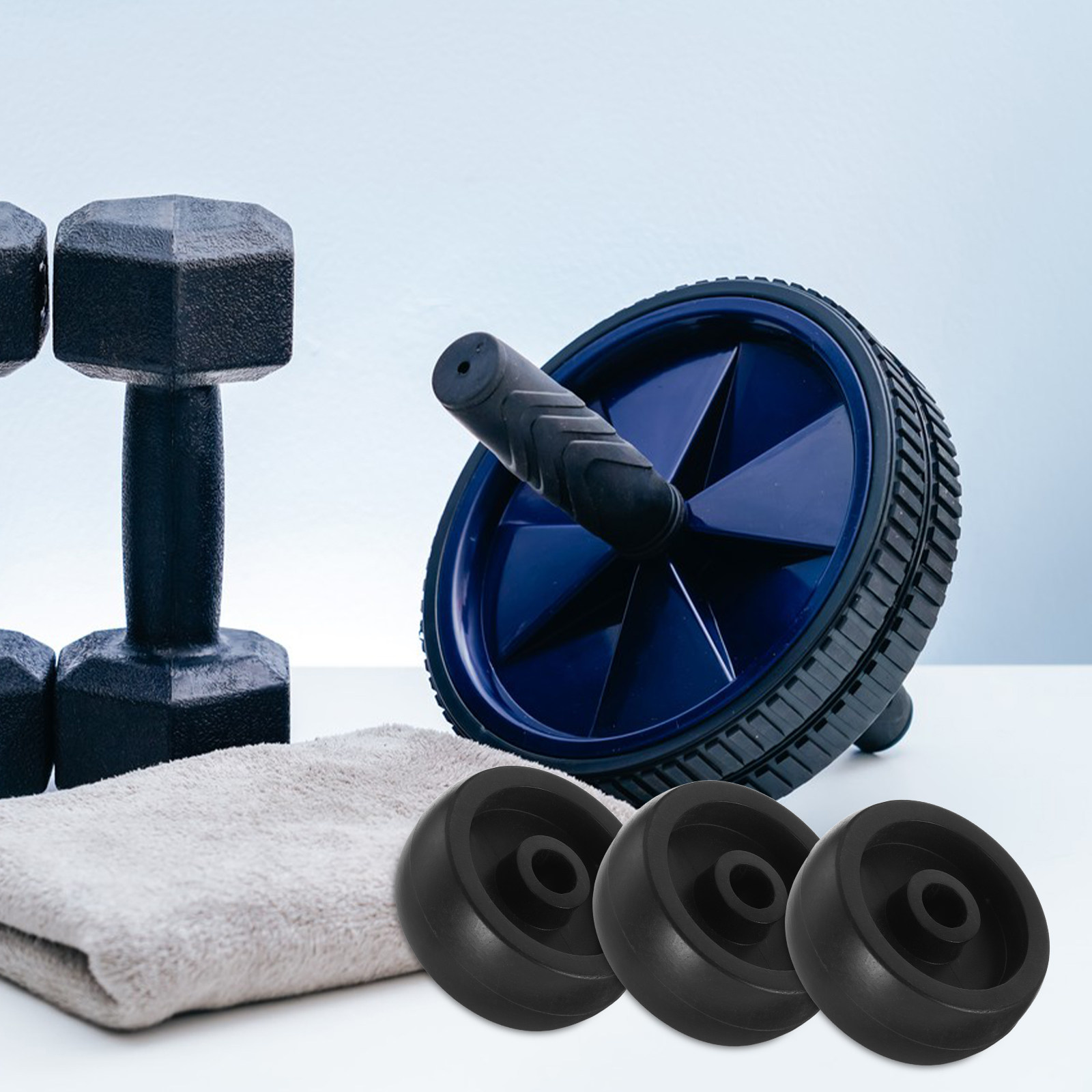 4 Peças Roda de Plástico Refor - Heavy Equipment Rollers avaliação e preço